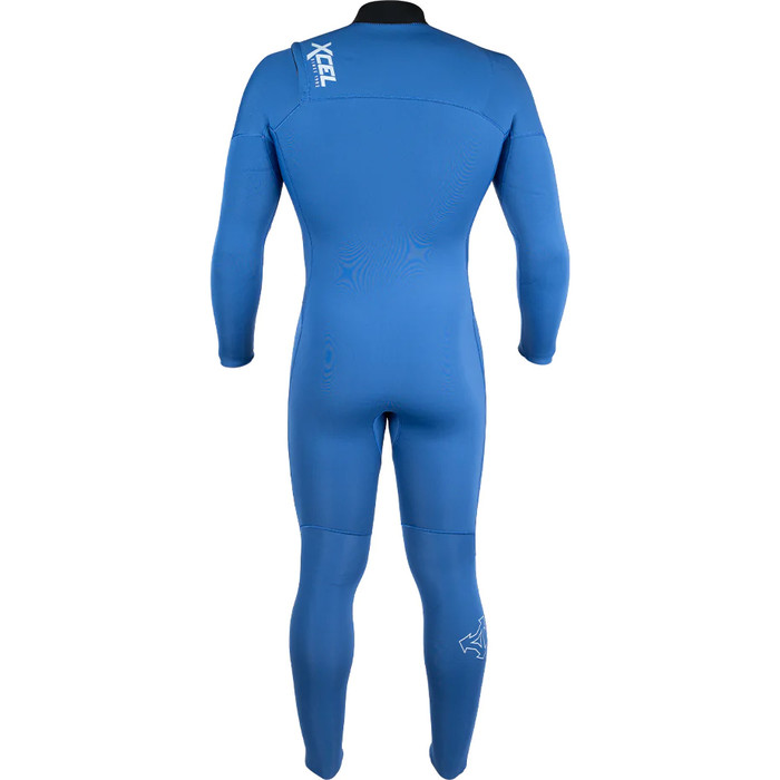 2024 Xcel Comp. De Homens 5/4mm Chest Zip Wetsuit Mn54zxc0s - Saphire Blue